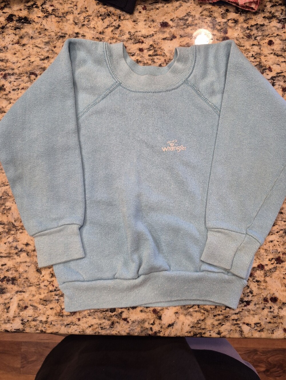 Vintage Wrangler Pastel Blue Crewneck Sweater